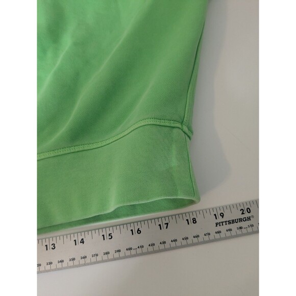Lululemon Perfectly Oversized Cropped Softstreme Lime Green Sz S/XS(no tag) - Picture 6 of 8